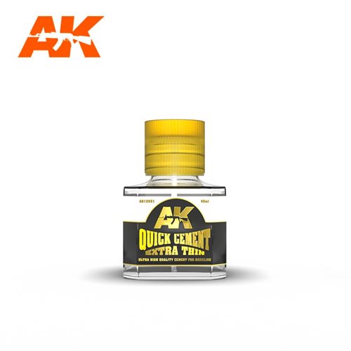 AK 12001 QUICK CEMENT EXTRA THIN, 40 ml